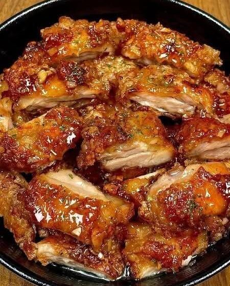 Best Crispy Honey Garlic Chicken Bites Recipe