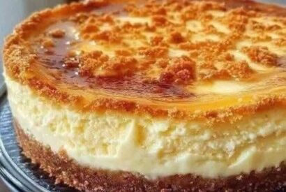 Thumbnail for Creamy Caramel Cheesecake Recipe