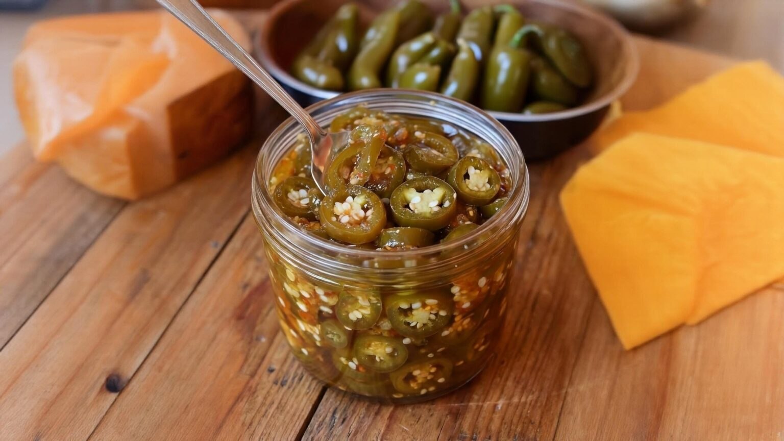 10-Minute Crunchy Pickled Jalapeños