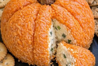 Thumbnail for Low Carb 3-Ingredient Pumpkin Cheese Ball