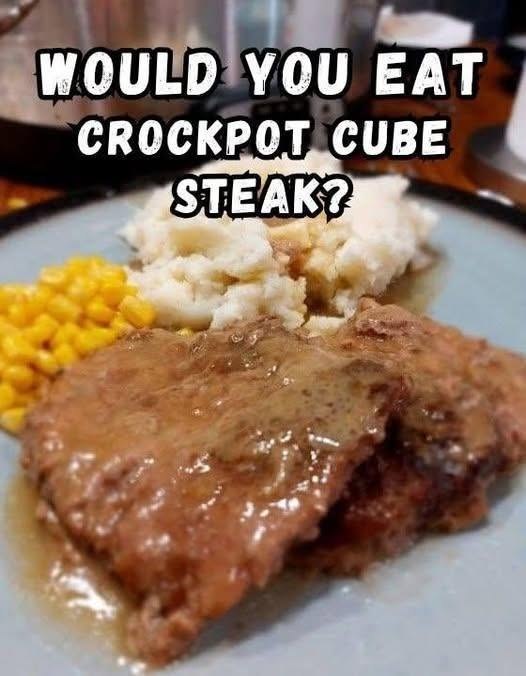 Crock Pot Cube Steak