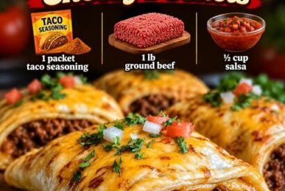 Thumbnail for Loaded Taco-Stuffed Cheesy Pockets