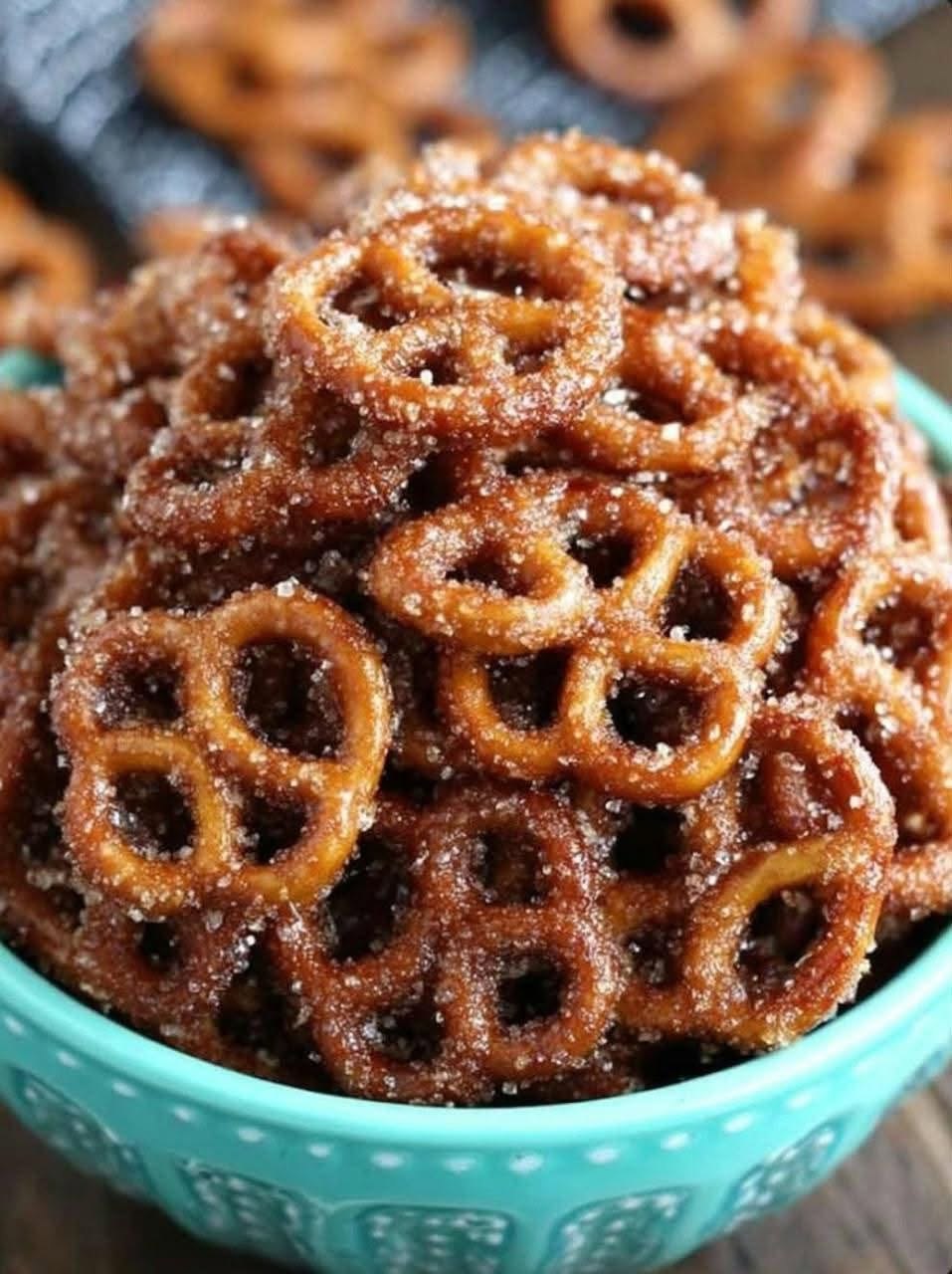 Sweet and Salty Cinnamon-Sugar Pretzels